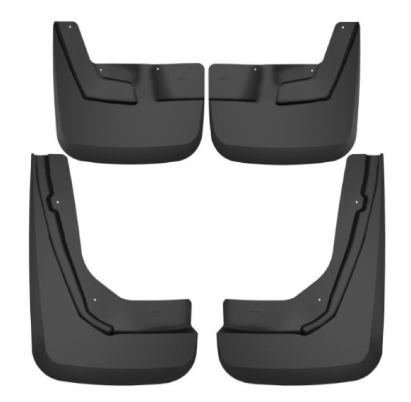 Chevrolet Tahoe Mud Guards - Front + Rear - Husky Liners - FormFit Design, Custom Contoured - Black - `21-`23